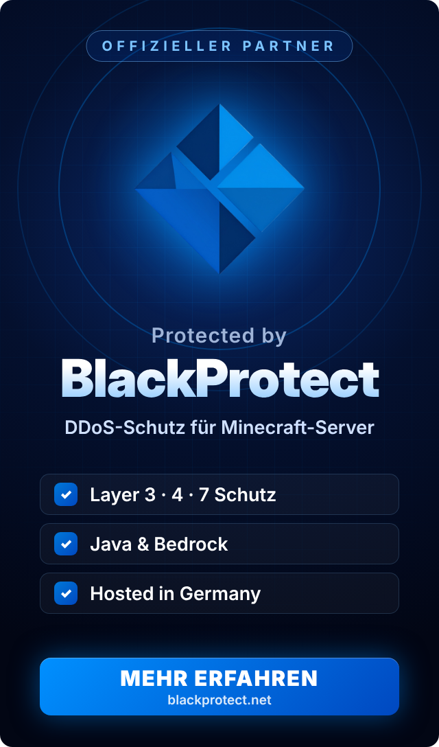 Offizieller Partner: Protected by BlackProtect